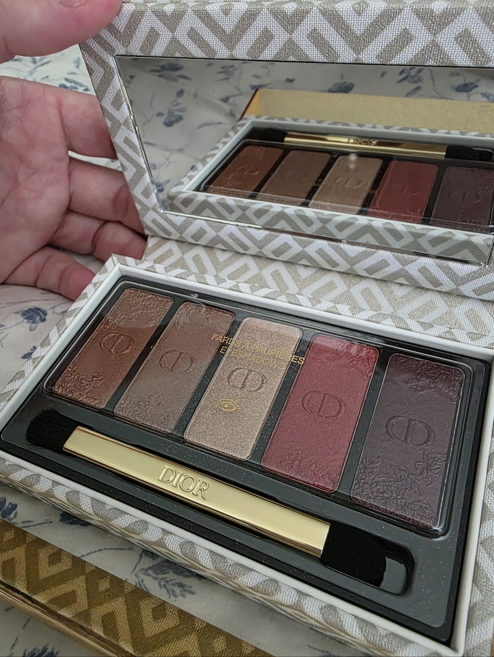 DIOR 2024 Christmas Coffret Palette Couture 5-Color Eyeshadow Palette NWT
